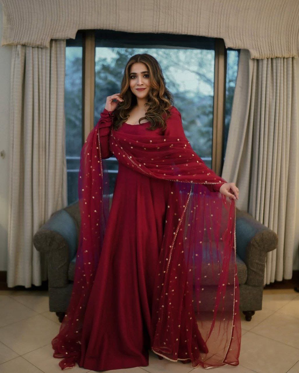 Georgette Gown