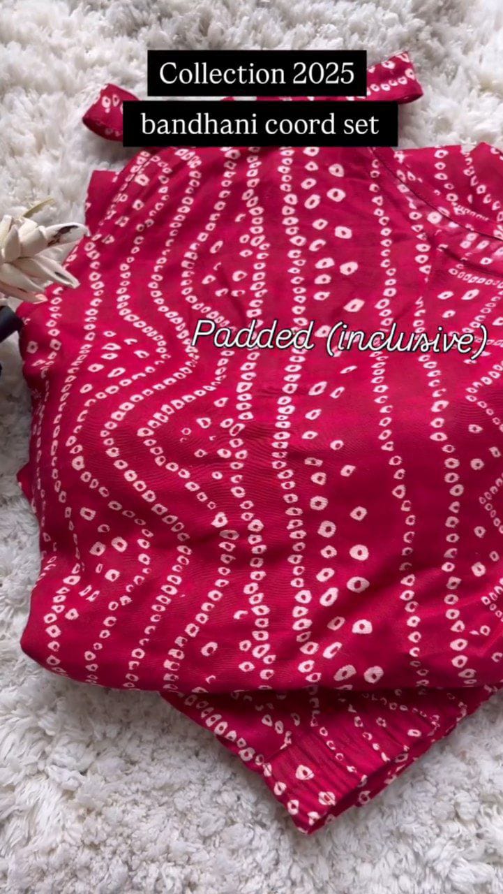 Bandhni Gown