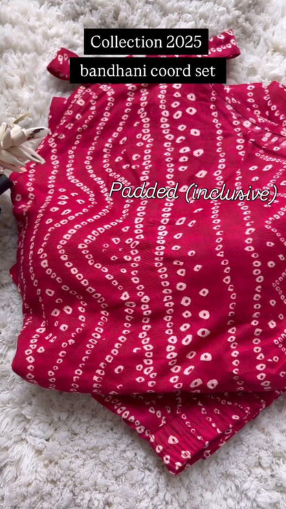 Bandhni Gown