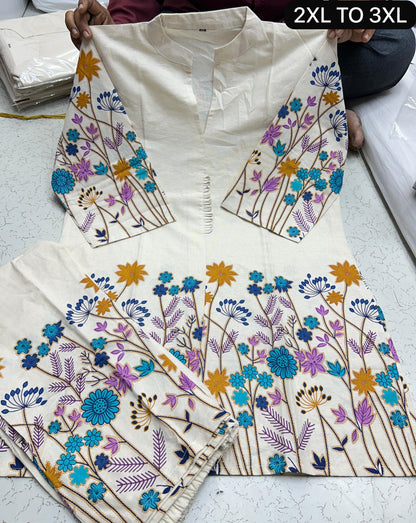 KHADI COTTON CO-ORD SET