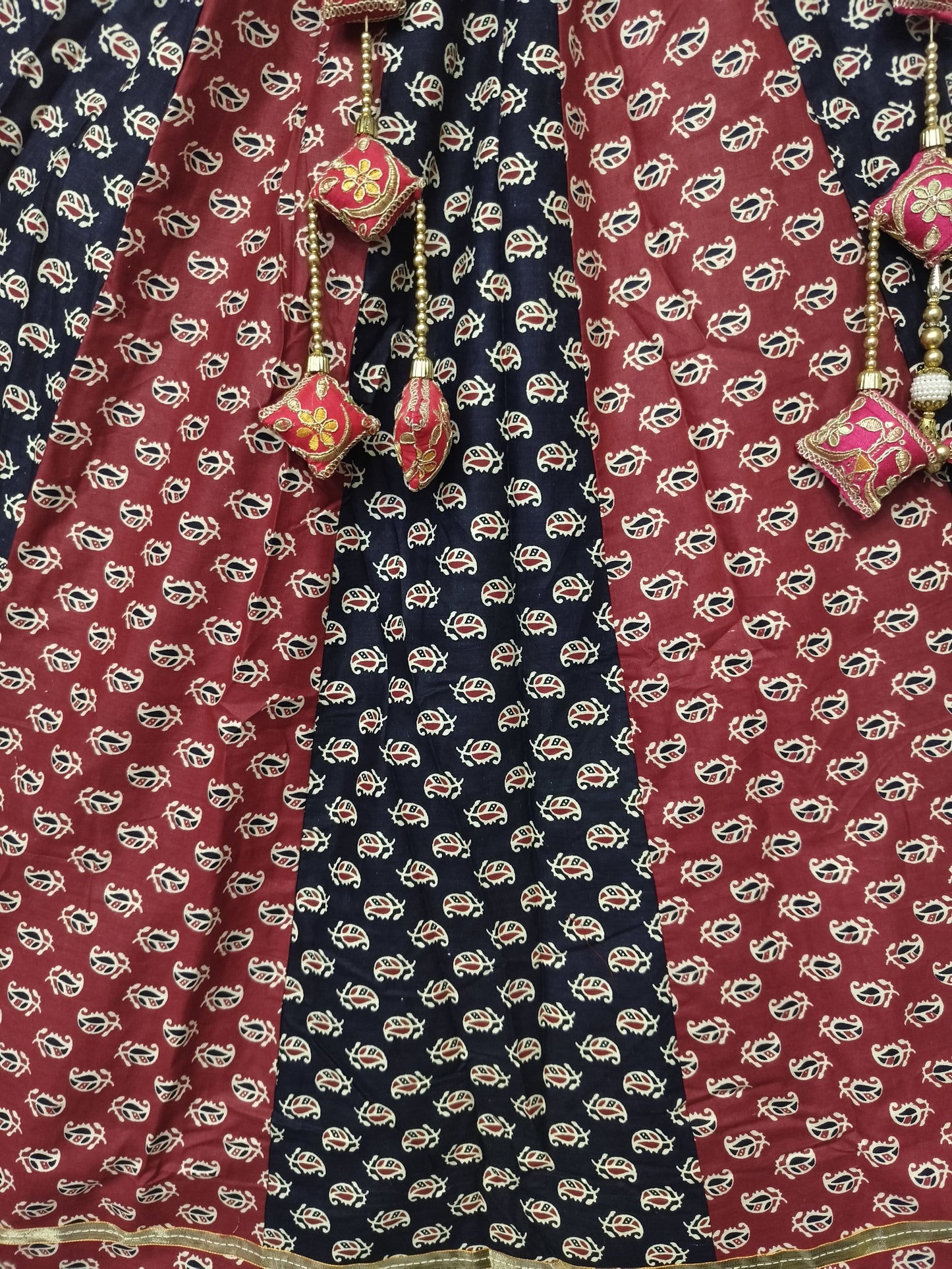 Cotton Ikkat Concept Chaniya