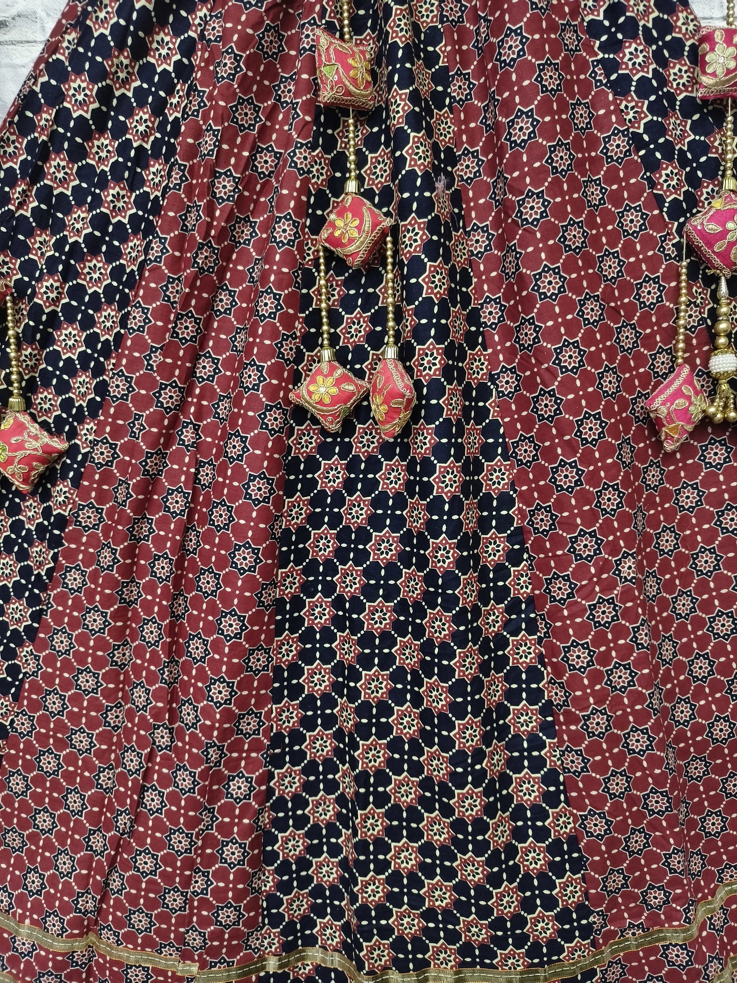 Cotton Ikkat Concept Chaniya