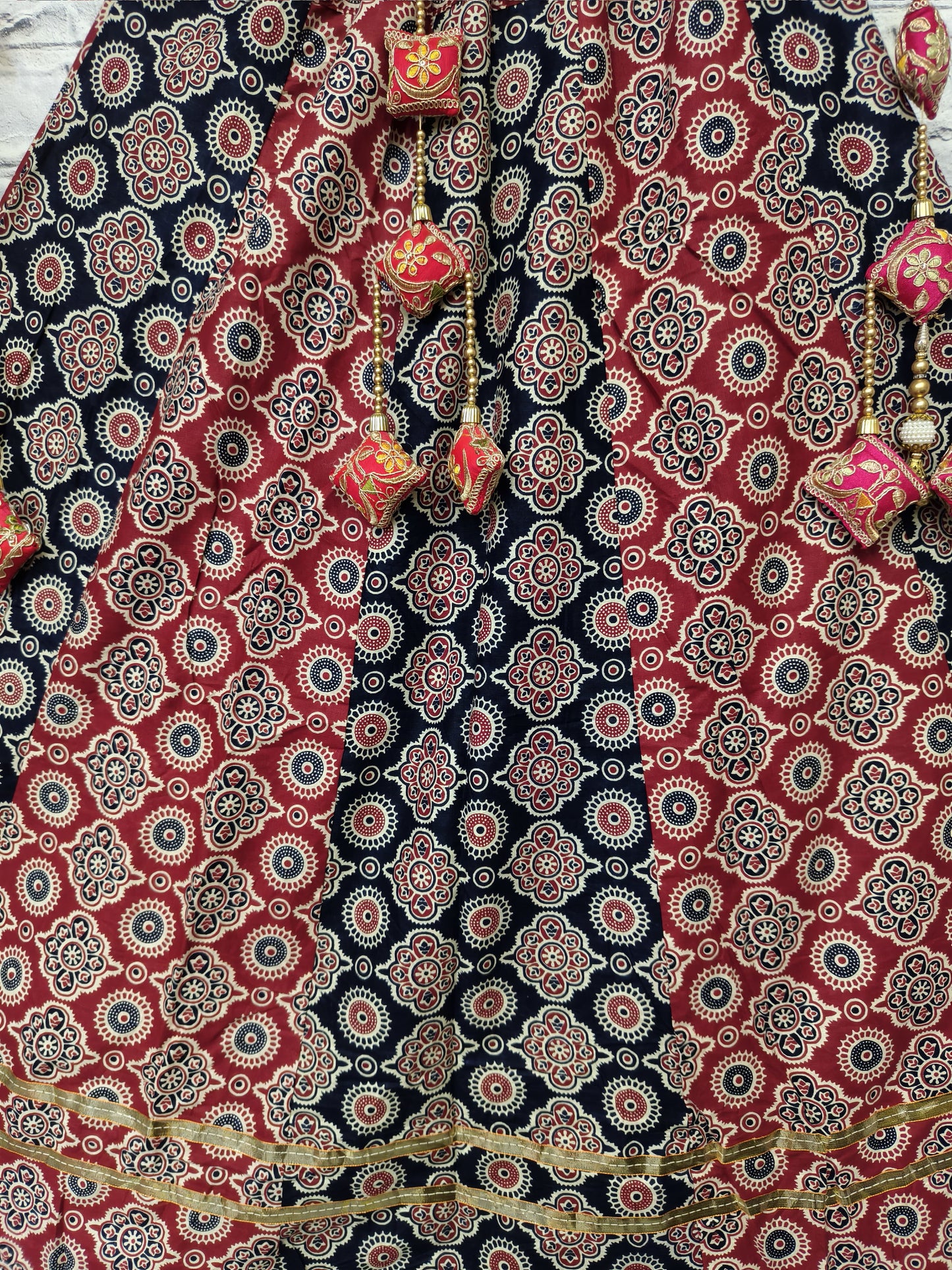 Cotton Ikkat Concept Chaniya