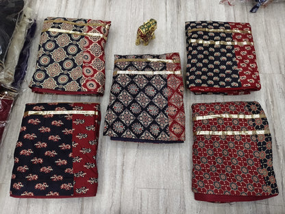 Cotton Ikkat Concept Chaniya