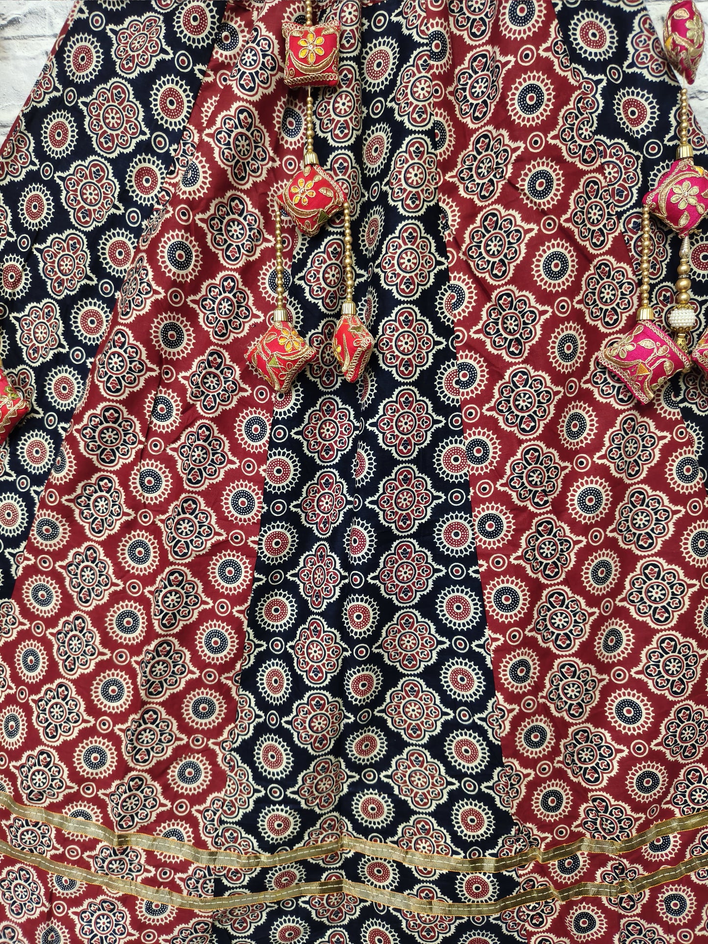 Cotton Ikkat Concept Chaniya