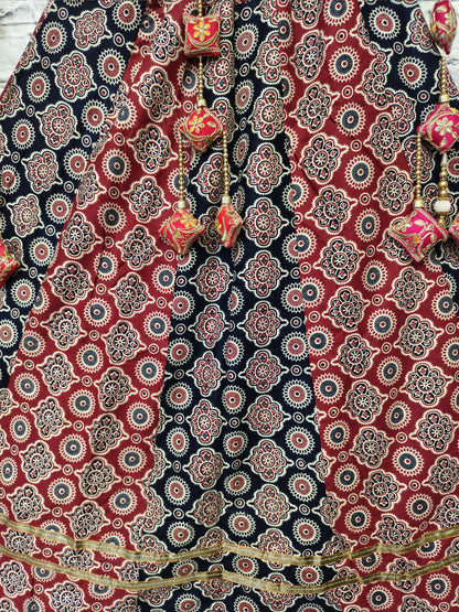 Cotton Ikkat Concept Chaniya