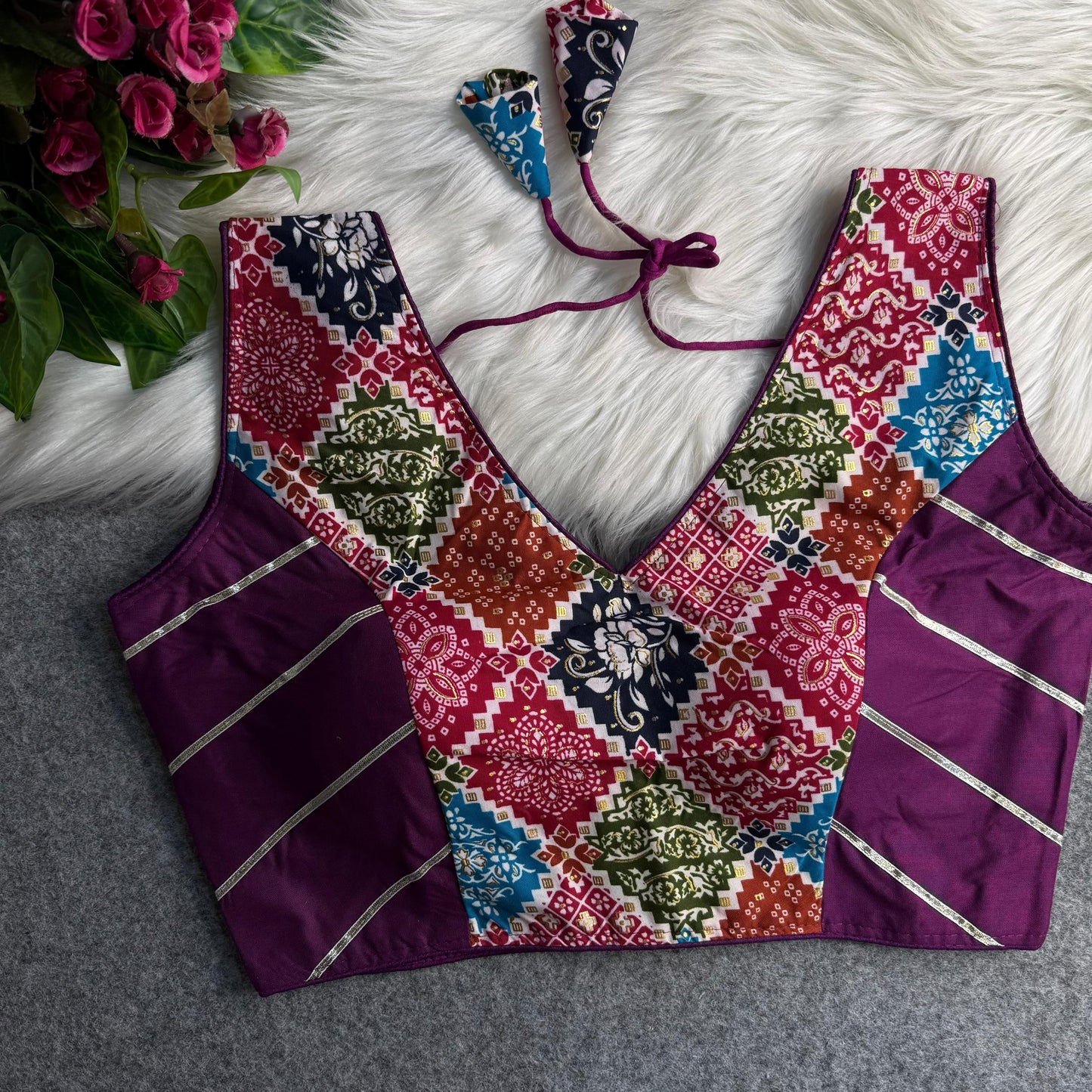 TRADITIONAL NAVRATRI SPECIAL BLOUSE