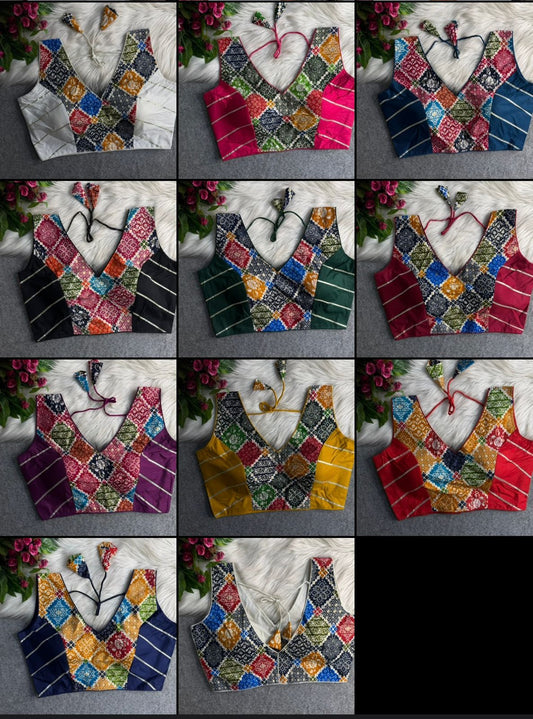 TRADITIONAL NAVRATRI SPECIAL BLOUSE