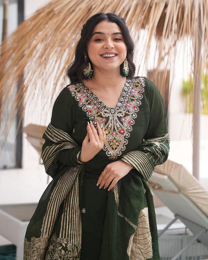 Three Piece Anarkali Suit