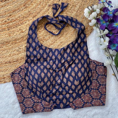 Ajrakh Cotton Blouse