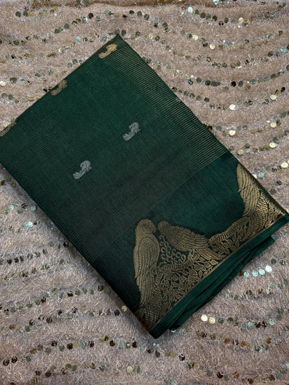 Pure Handloom Crepe Silk Saree