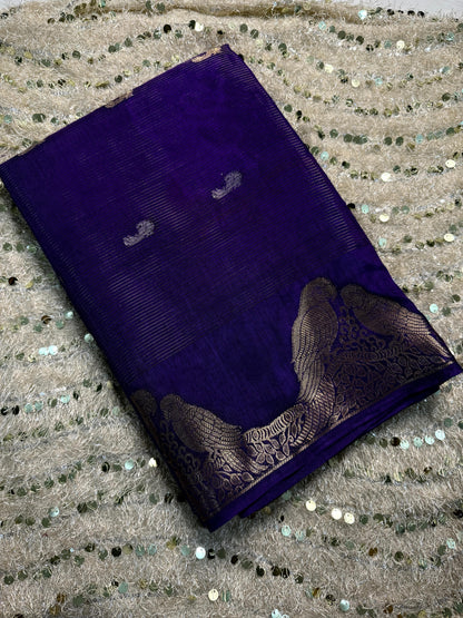 Pure Handloom Crepe Silk Saree