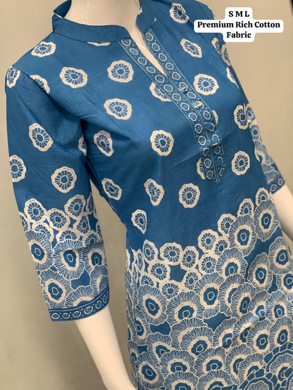 COTTON PRINTED PALAZZO CO-ORD SET