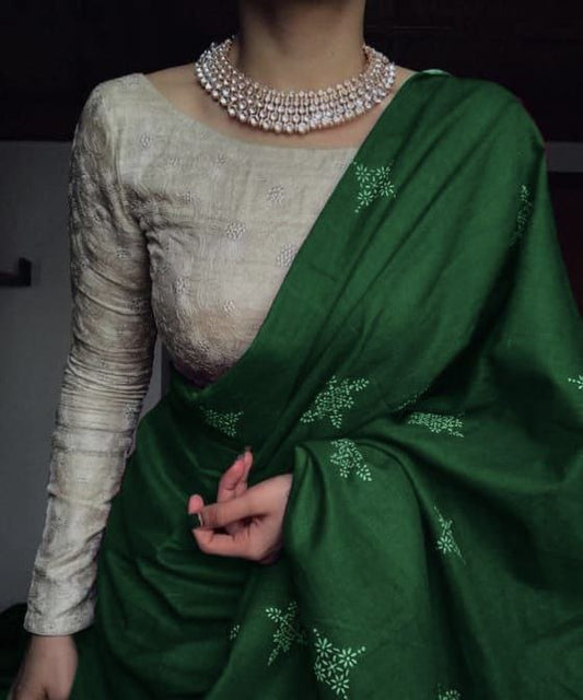Chanderi Cotton Saree