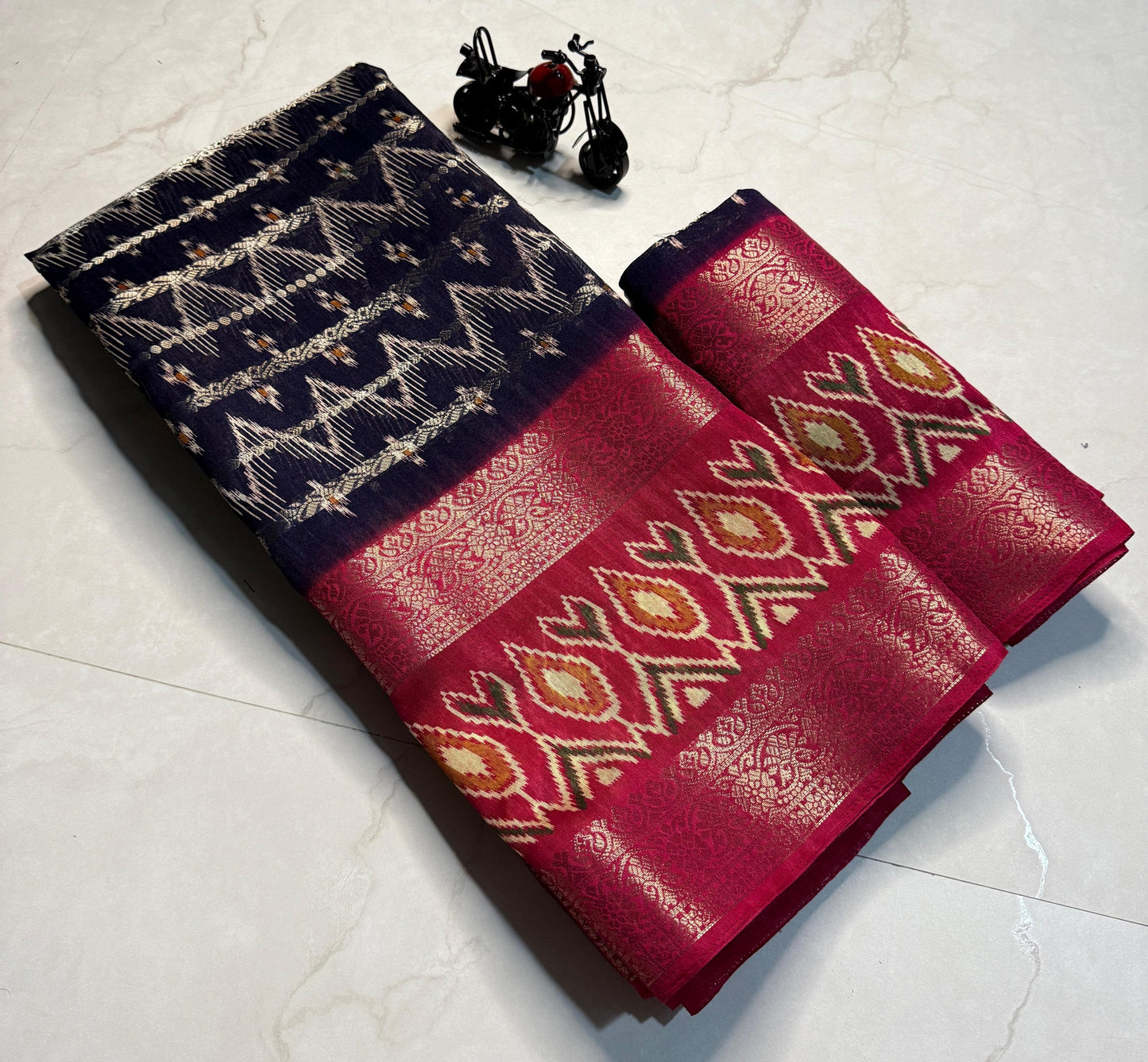 Pure Candy Cotton Silk Saree