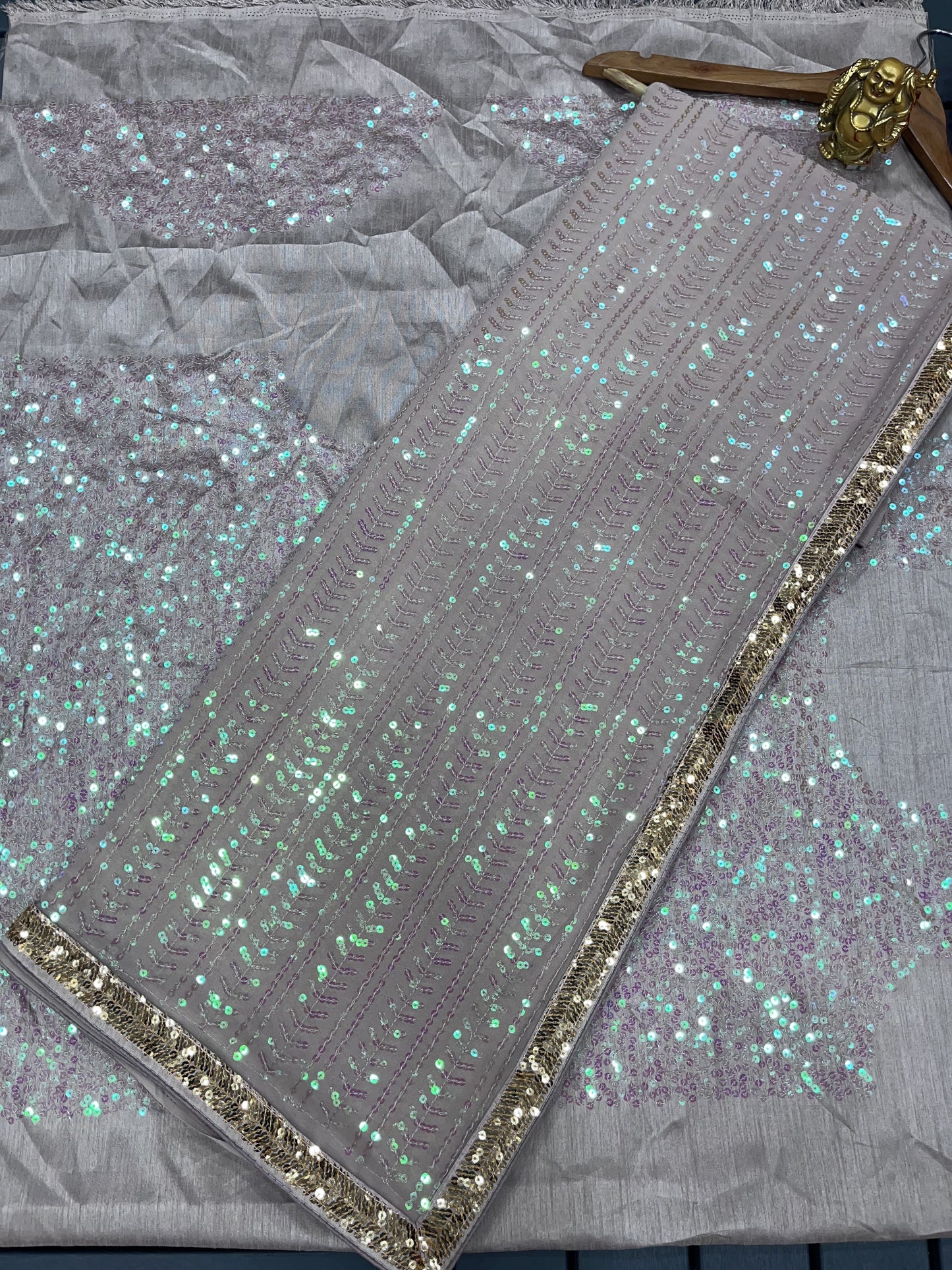 BOLLYWOOD SEQUINS SAREE