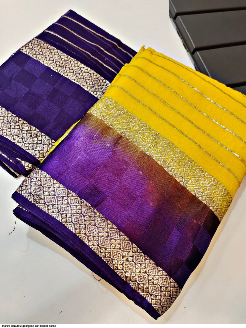 Pure Viscose Georgette Saree