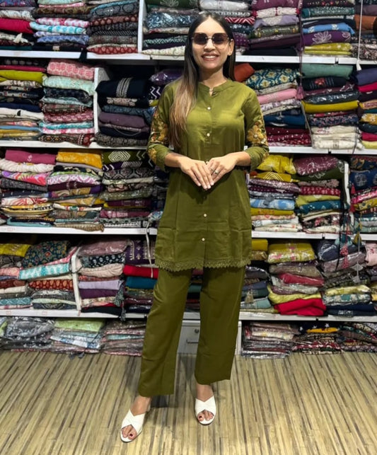 Cotton Co-ord Set