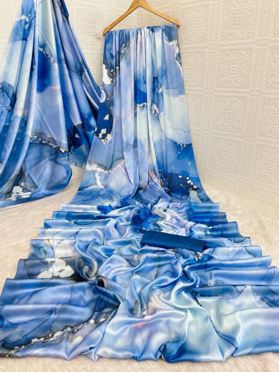 Satin Silk Saree
