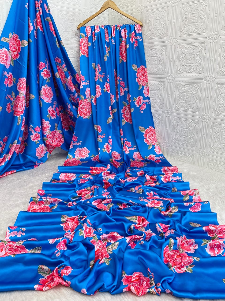 Satin Silk Saree
