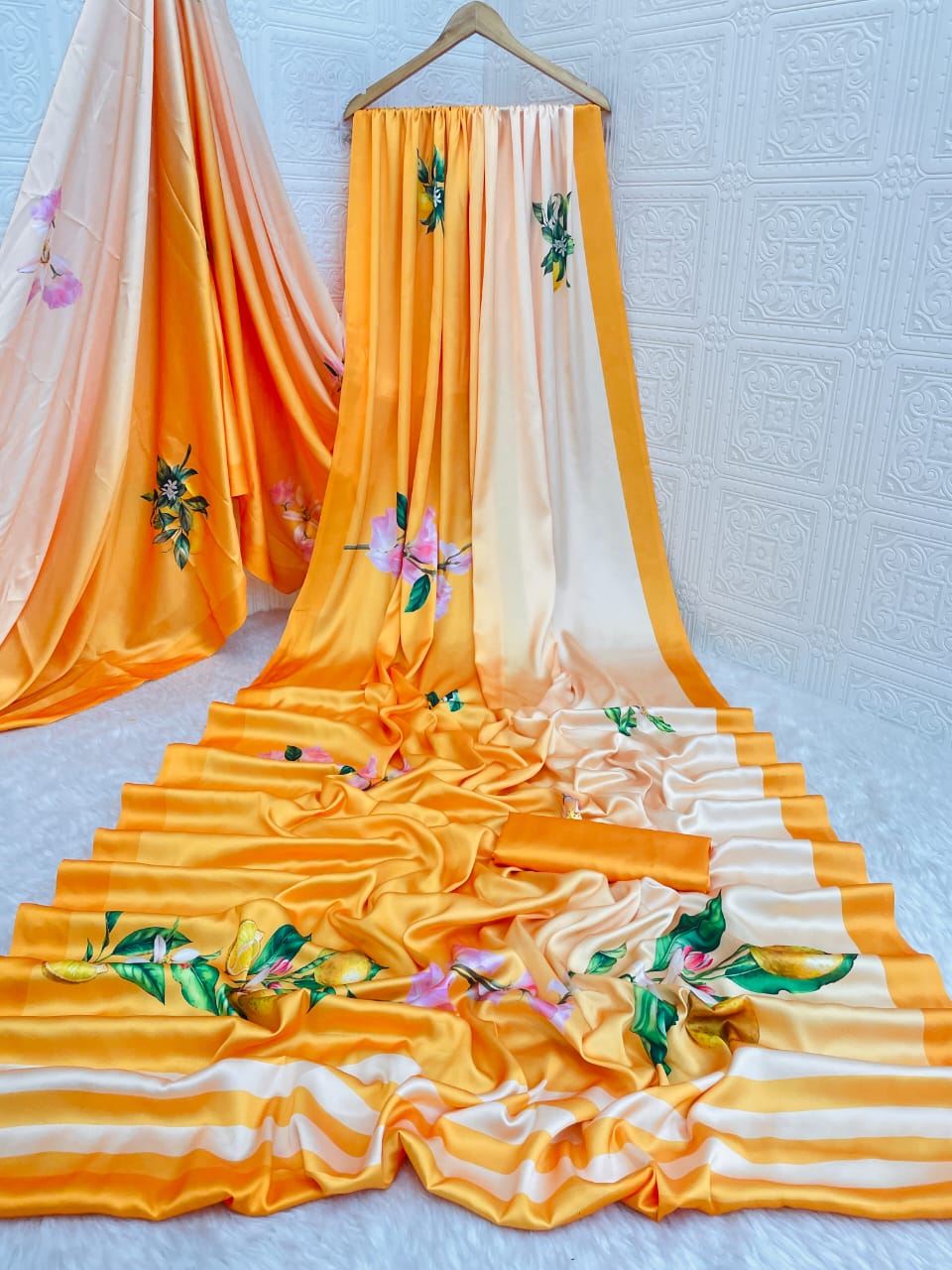 Satin Silk Saree