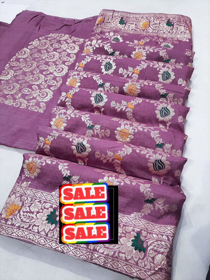 Banarasi Cotton Silk Saree