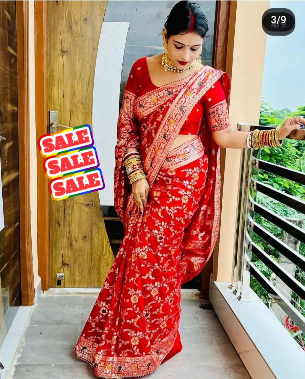 Banarasi Cotton Silk Saree