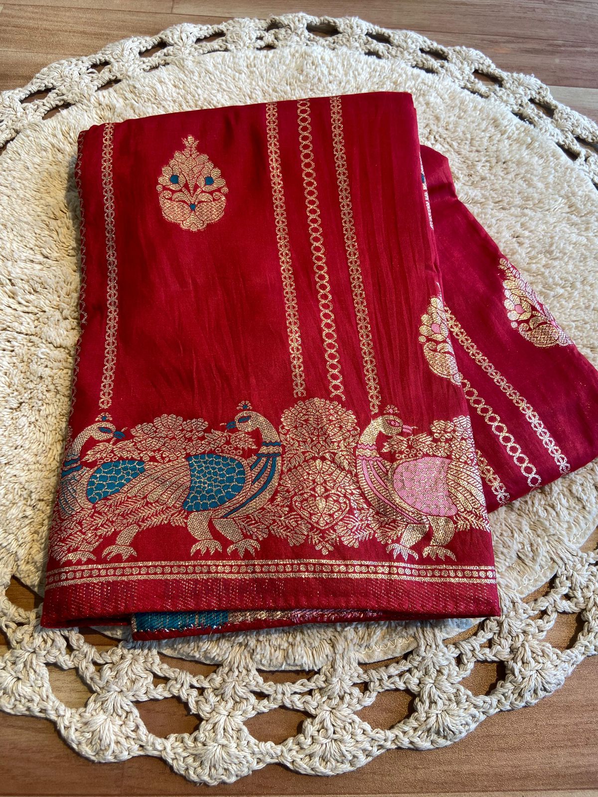 Pure Soft Russian Silk Saree