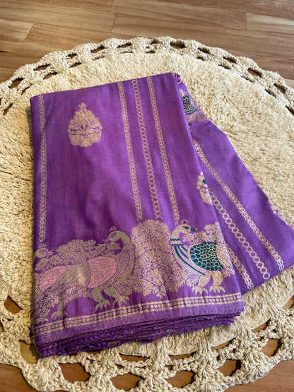 Pure Soft Russian Silk Saree