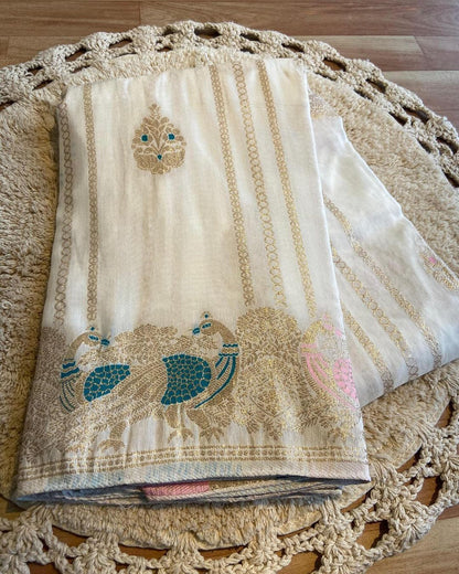 Pure Soft Russian Silk Saree