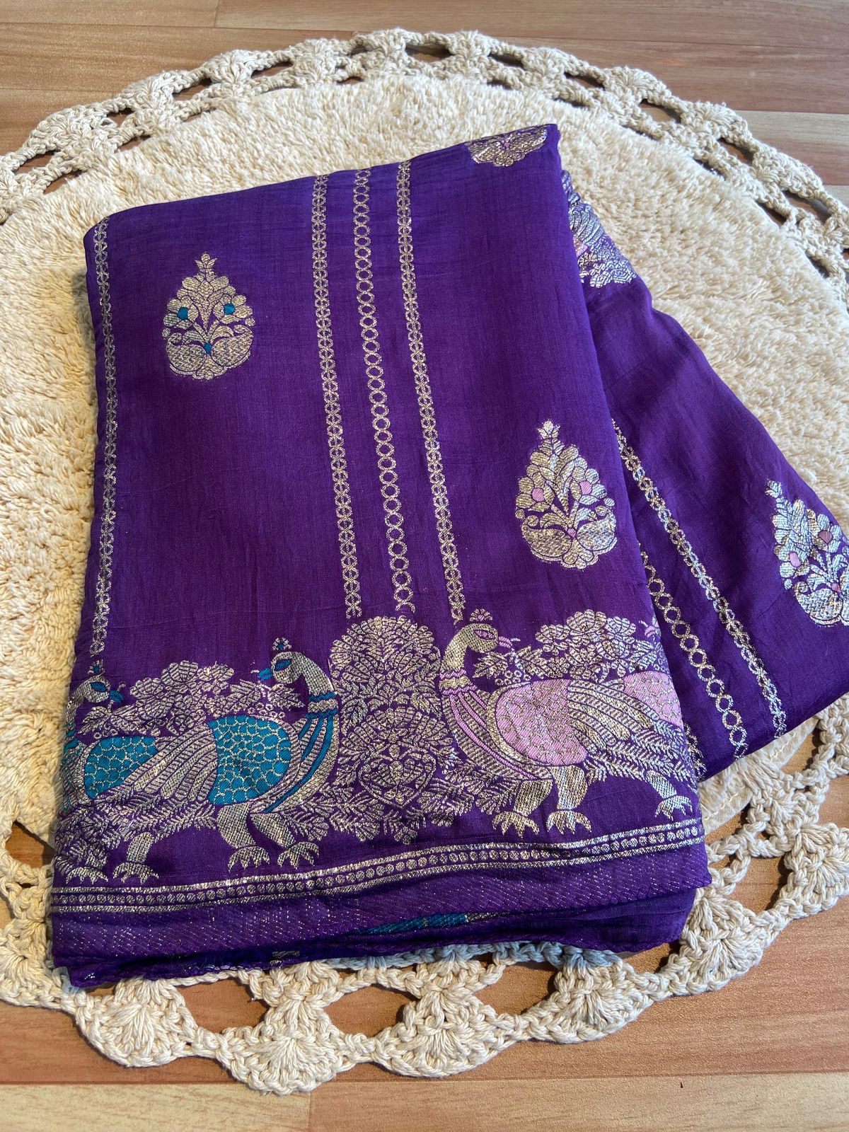 Pure Soft Russian Silk Saree