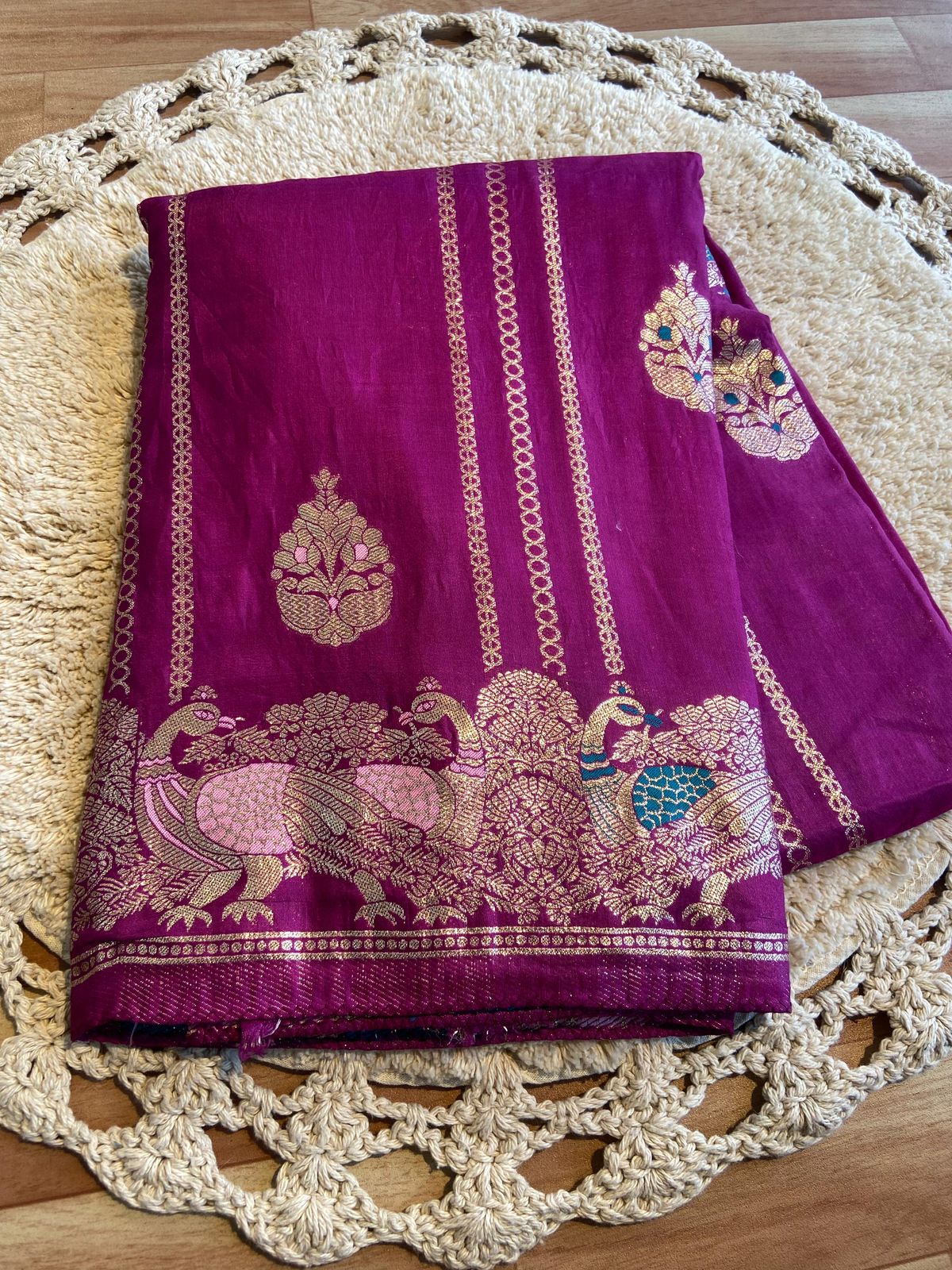 Pure Soft Russian Silk Saree