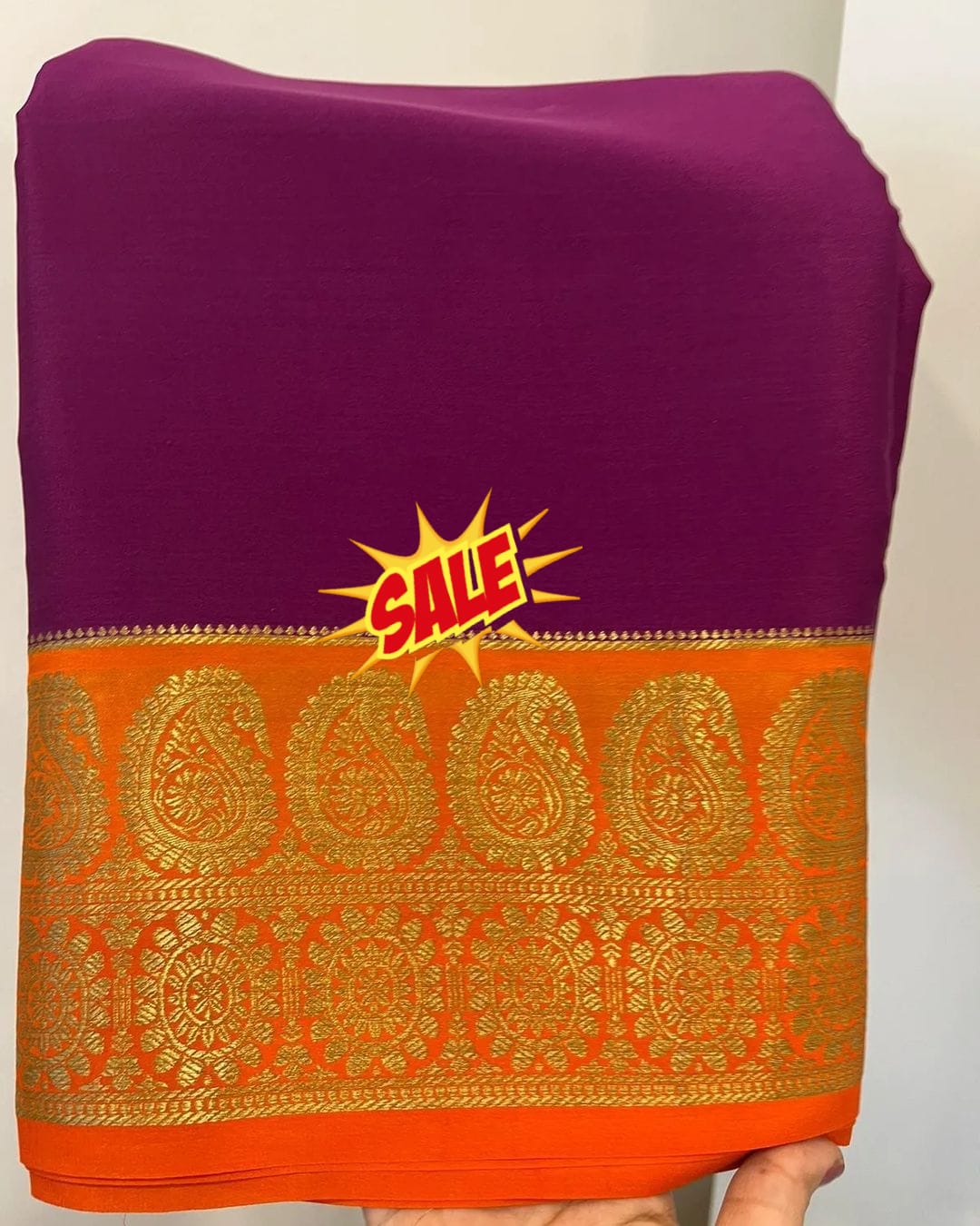 Semi Mysore Silk Saree