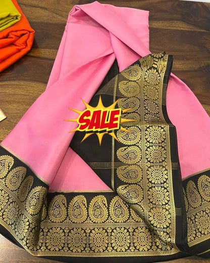 Semi Mysore Silk Saree