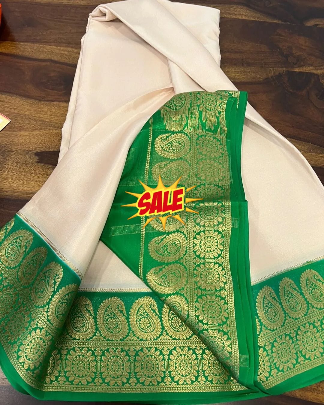 Semi Mysore Silk Saree