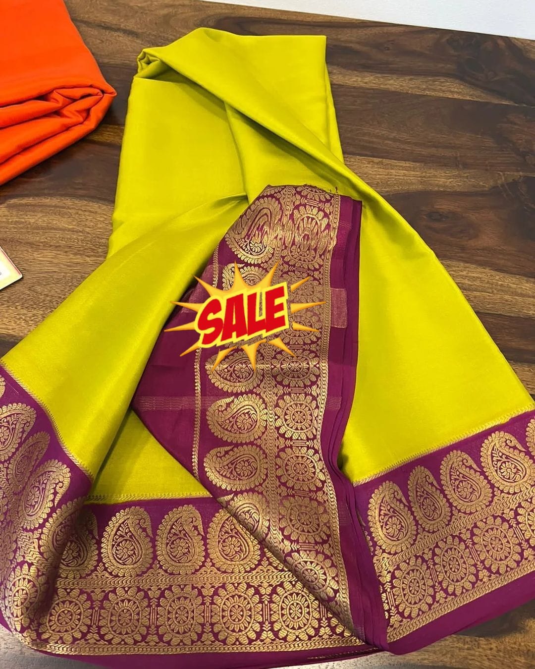 Semi Mysore Silk Saree