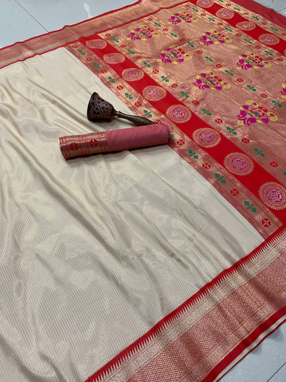 KANCHIVRAM TISSUE SAREE
