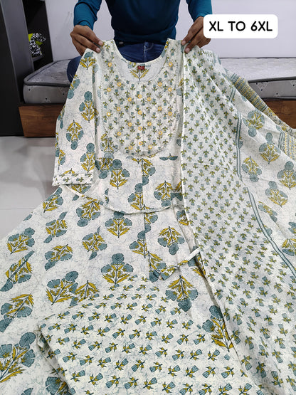 Anarkali Kurti Set
