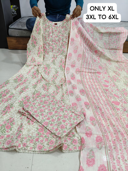 Anarkali Kurti Set