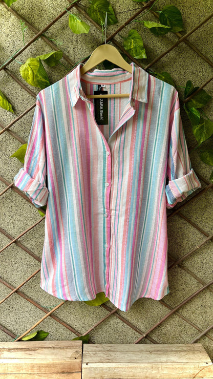 STRIPED COTTON SHIRTS