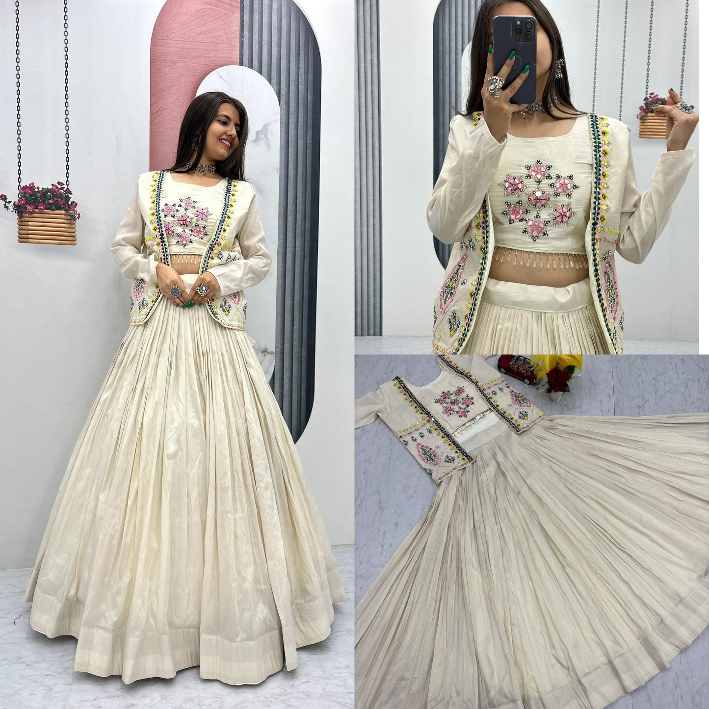 Lehenga Choli With Jacket