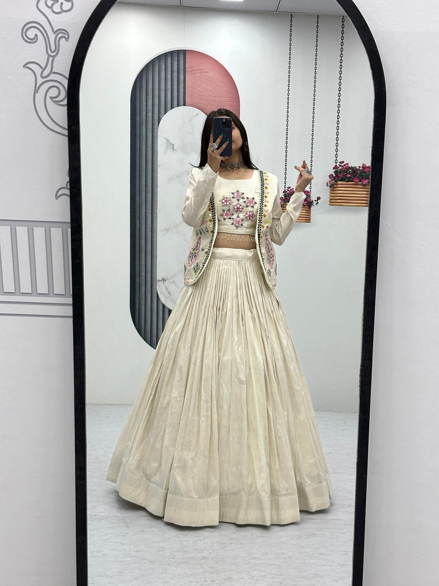 Lehenga Choli With Jacket