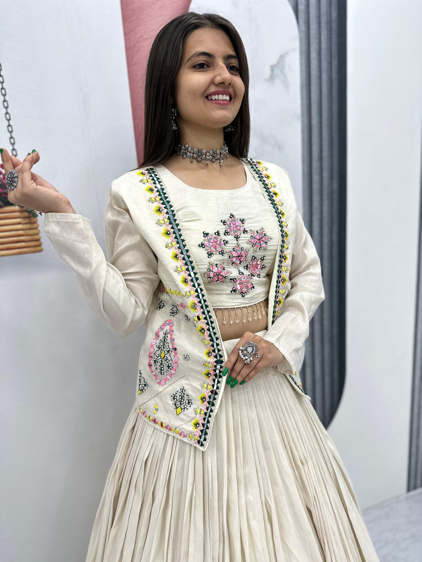 Lehenga Choli With Jacket