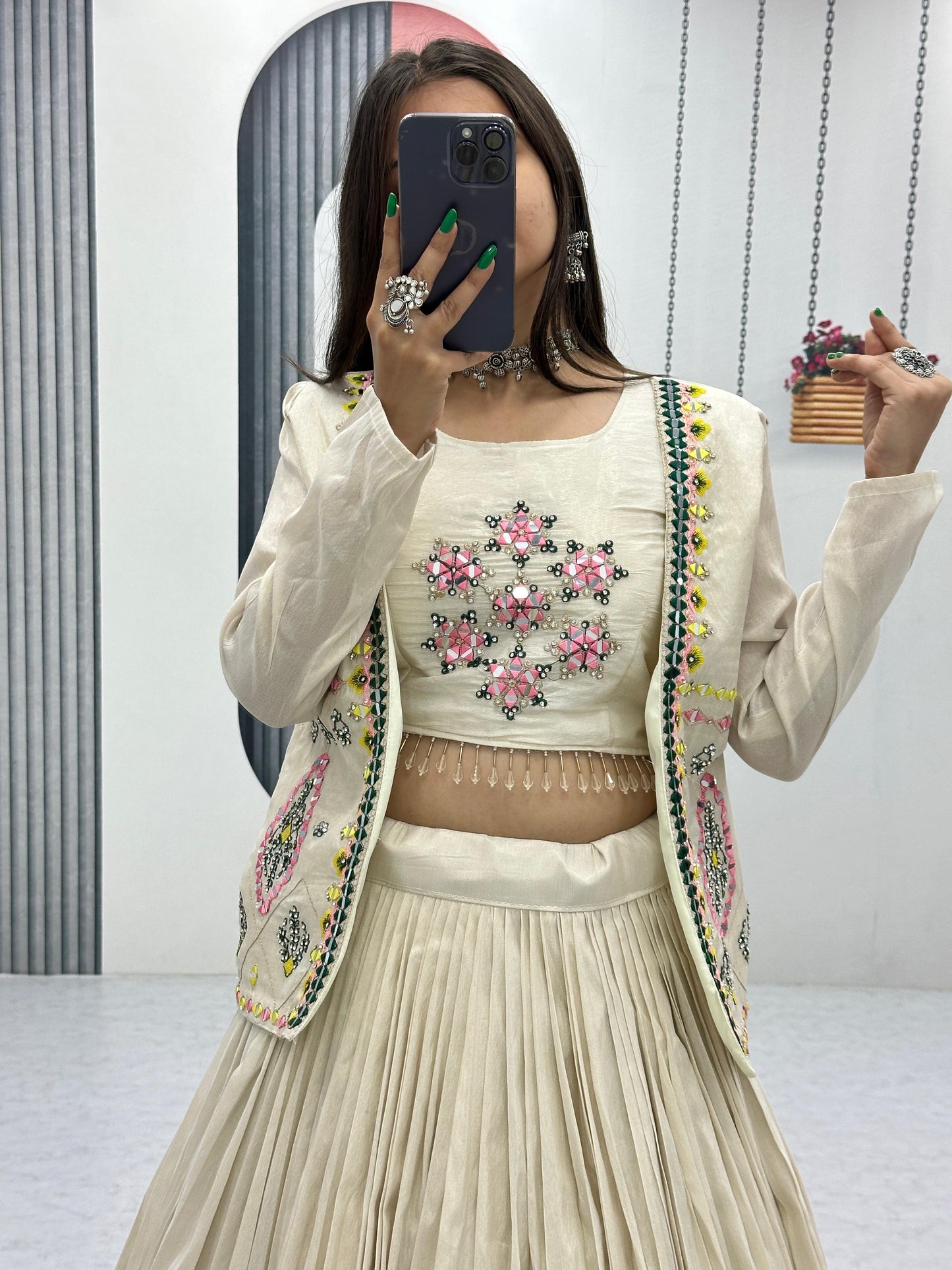 Lehenga Choli With Jacket