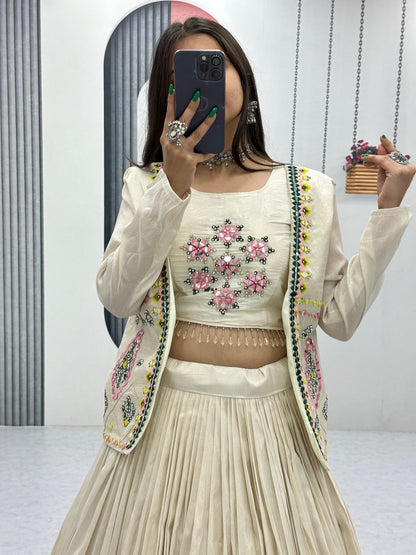 Lehenga Choli With Jacket