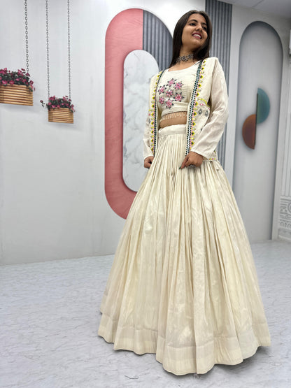 Lehenga Choli With Jacket