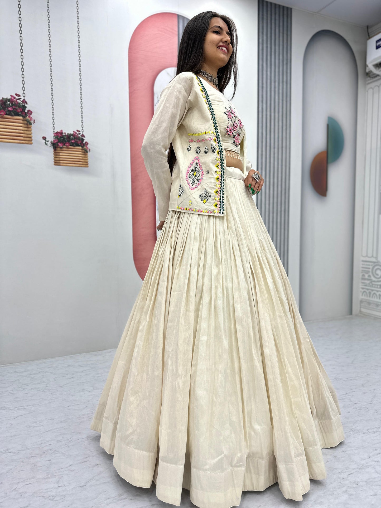 Lehenga Choli With Jacket