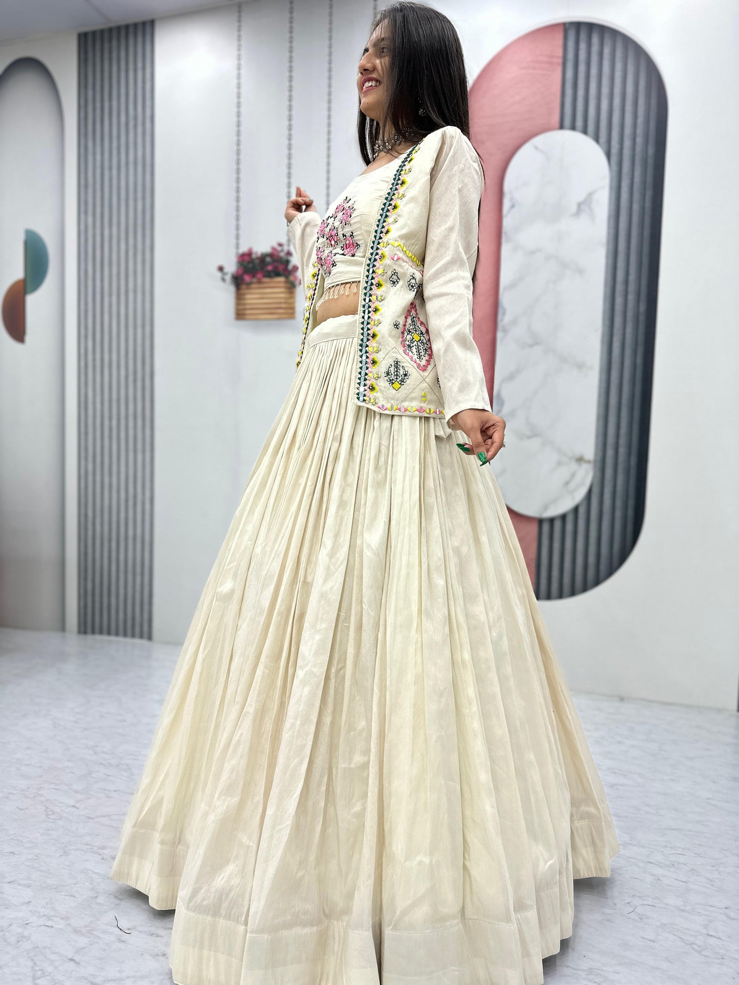 Lehenga Choli With Jacket