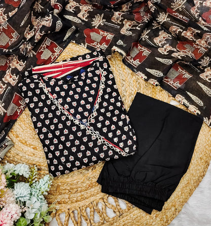 PURE COTTON SUIT SET