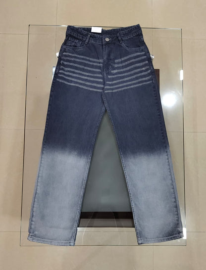 Double Shade Wishker Baggy Denim